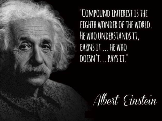 Compound interest is the eighth wonder of the world